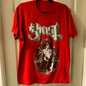 Red Ghost Band Tshirt